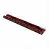 17.5 Inch Mahjong Rack and Pusher Acrylic Mahjong Tile Holder for Home Game Nights Magnetically Attached Wavy