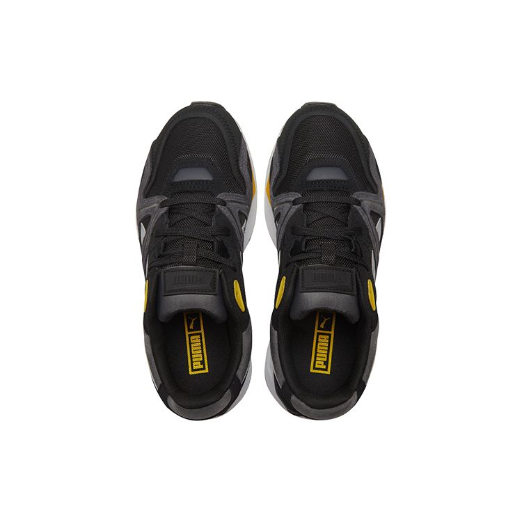 Puma Mirage Mox Prism Fabric Layered Leather Comfortable Low-Top Lifestyle Sneakers Unisex Sneakers Black Gray White 380512-02