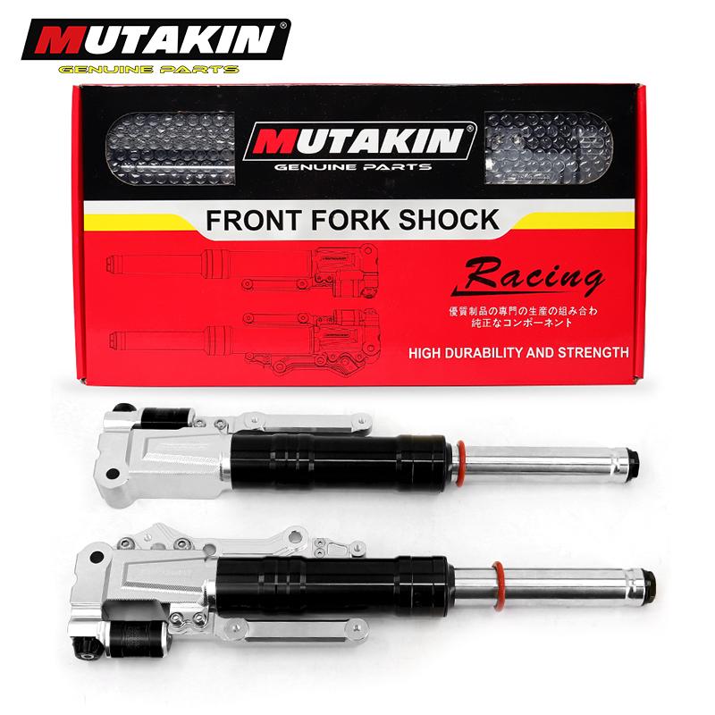 

MUTAKIN Motorcycle NMAX 155 V1/V2 INVERTED CNC FRONT SHOCK ASSY чорний