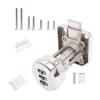 Resetable Security Combination Lock For Marine Vehicle Cabinets Home Drawers Waterproof Metal Construction