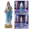 Holy Mother Statue, Mary Madonna Statue Resin Figures and Figurines Decoration for Indoors