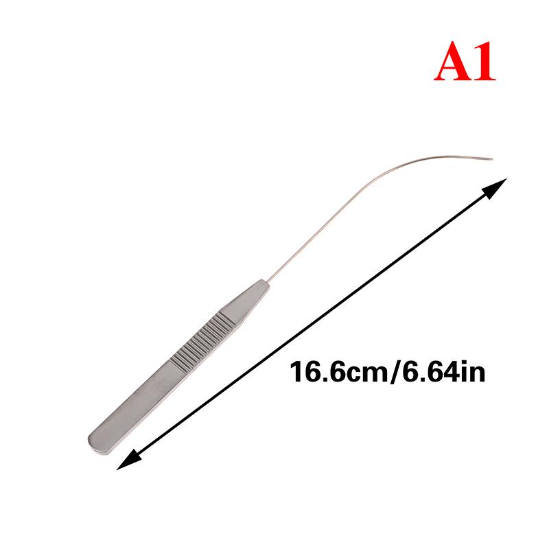 

Двойной конструктор век Треугольный симулятор Изогнутый инструмент для вставки двойного века Т-образный конструктор Офтальмологические инструменты