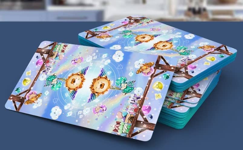 Kancharo 79-Card Tarot Card Set [Cookie Story Version 2] Includes Japanese Tarot Card Instructions & Pouch (Authentic)