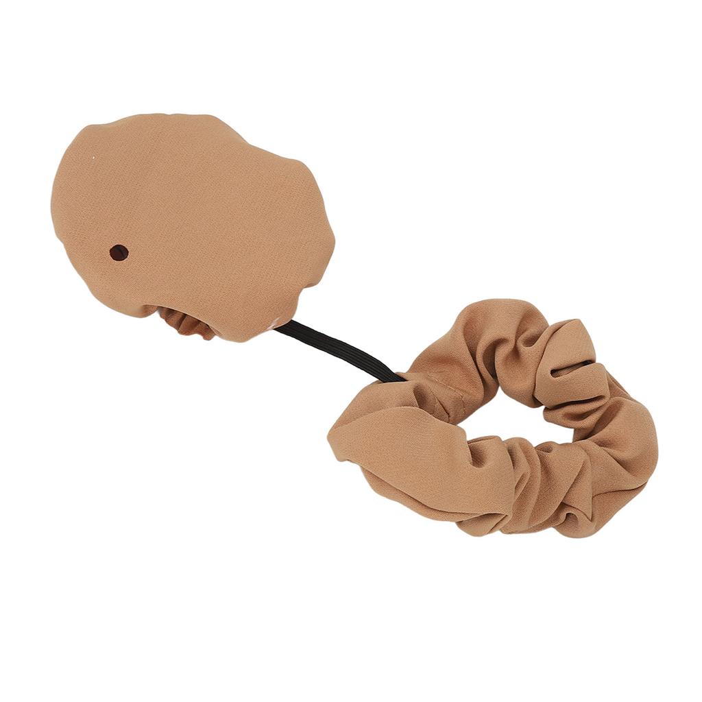 Drink Cover Scrunchie Reusable Stretchable Drink Spiking Prevention Scrunchie for Glass Cups Yellow