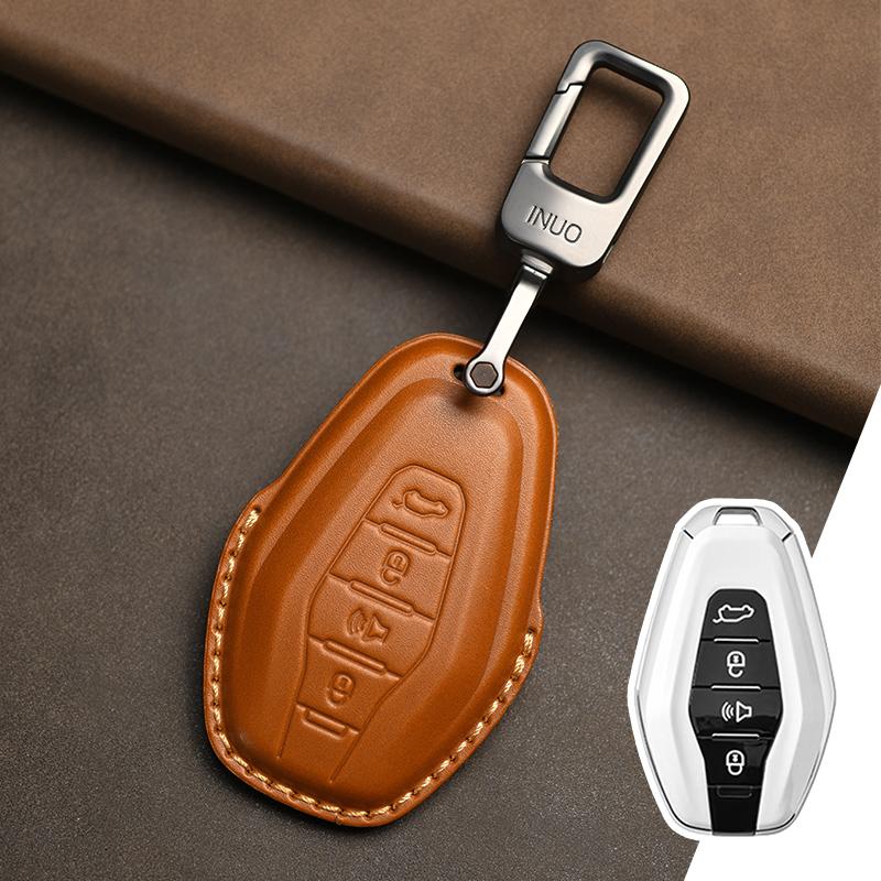 Suitable for Chery Jetour DASHING X-1 Plus DTC Leather KeysCase Protector