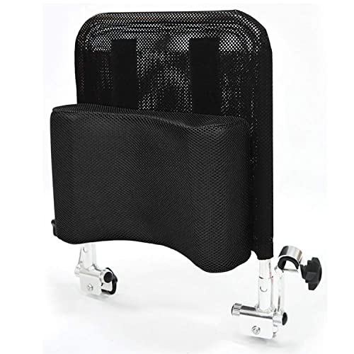 

Lekoc Wheelchair Headrest, Backrest Cushion, U-Shaped Pillow, Adjustable Angle, Memory Foam, Breathable, Suitable for Toilet Chairs (Black)