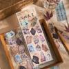 Zaomo Butterfly Chinese Style Gold Series Decorative Stickers
