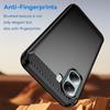 Phone Case For Oppo A6x 5G / A6x 4G Protective Phone Cover Carbon Fiber Texture Brushed
