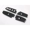 For Honda Vezel HR-V HRV    Inner Window Lift Switch Button Frame Covers Trims Pedal Sticker Car Styling Accessories