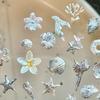 Professional Sea Series Nail Art Molds Small Accessories Mold Nail Decorative Moulds for Salon Manicure Decorations