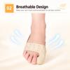 Breathable Design Hallux Valgus Corrector Leather Material Big Toe Corrector  Day Wear