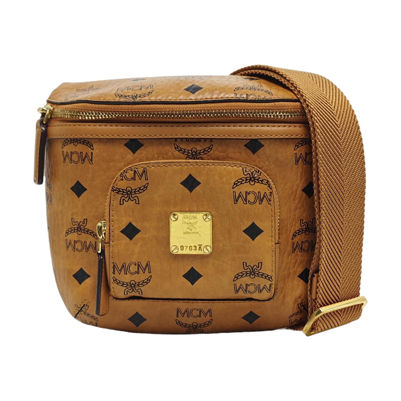 [Pre-Owned] Klassik Visetos Monogram Leather Shoulder Crossbody Bag - Very Good #5H4Y4V ONE SIZE