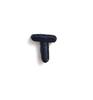 1.5cm Black Artistic Script Embroidered Letters Iron-On Patches - Set of 26