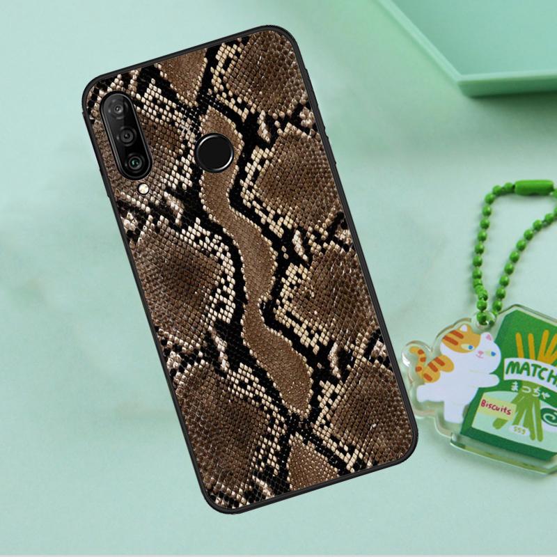 Snake Texture For Huawei Nova 10 9 SE 5T 12s 12i 11i Y91 Y90 Y60 Y70 Y72 Y61 P20 P40 P30 Lite P60 Pro Case