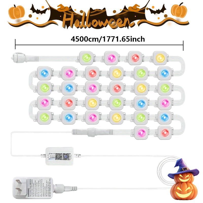 150FT/100FT/50FT, Permanent Outdoor Lights, Smart RGBIC Outdoor Lights With 75 Scene Modes, Work With Alexa, Google Assistant