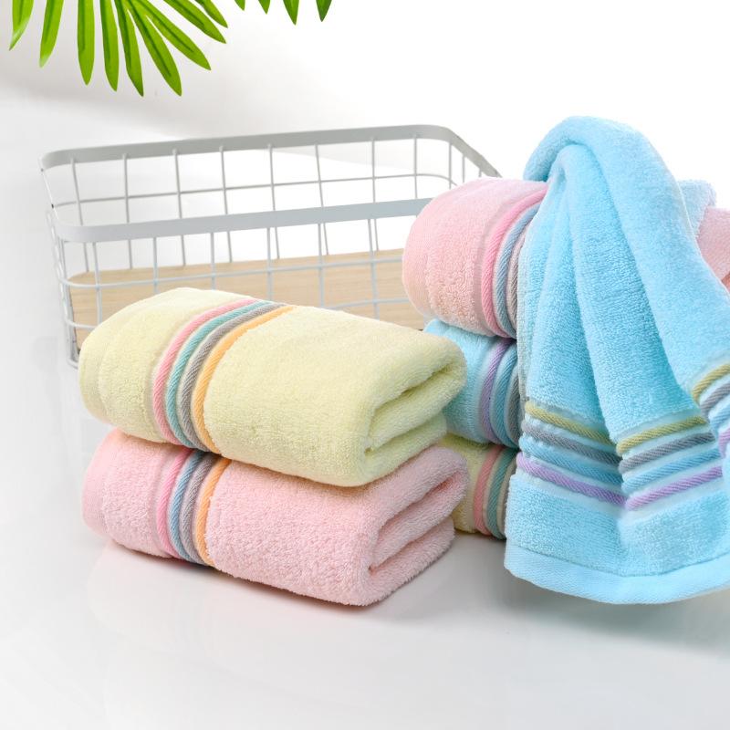 5 Pieces of Pure Cotton Towels for Beauty, Thickened and Absorbent Adult Men's and Women's Face Towels, Wash Face Towels