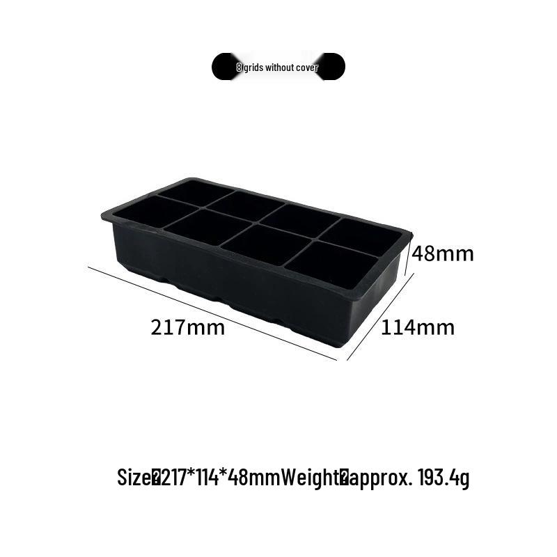 Premium Honeycomb Silicone Ice Cube Tray with Storage Box