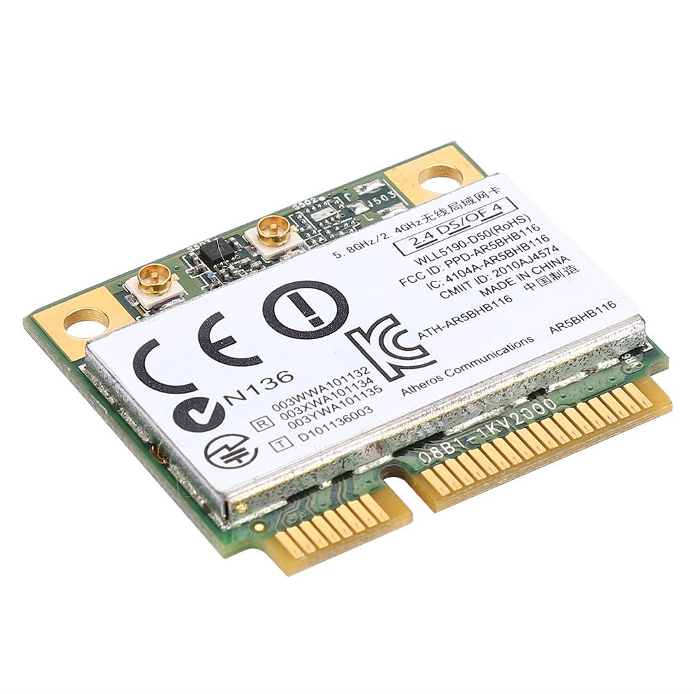 Wireless Card AR5BHB116 Dual Band 2.4G+5G AR9382 300M for Industrial Control Machine