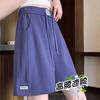 Women's Pink Wide-Leg Summer Sport Shorts, Loose Fit, Mid-Length, Casual Five-Point Pants, 2025 Hot Style