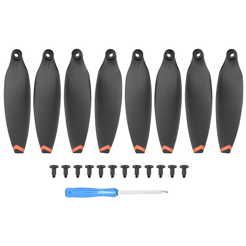 2 Pairs Quick Release Propeller For Fimi X8 Mini/Mini V2 Drone Light Weight Props Blade Wing Fans Accessory Spare Screw Kits
