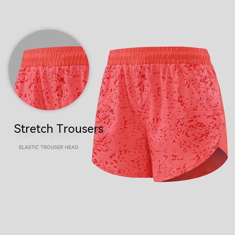 

Спортивные шорты Повседневные уличные беговые шорты для йоги и фитнеса с тремя точками Быстросохнущие шорты