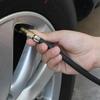 Tire Pressure Gauge & Inflator Pump - Gun-Type Tool for Car, Motorcycle, SUV with Air Compressor Compatibility (Durable)