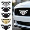 UOWW9 1pc 6.5x3.4cm Metal Car Horse Badge Trunk Sticker for Mustang 2.3T Shelby GT350 GT500 GT 2015-2017 Rear Logo Emblems