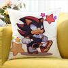 Shadows S-Sonics Hedgehog   Various Sizes Square Pillow Case For Car Home Bedchamber Decor
