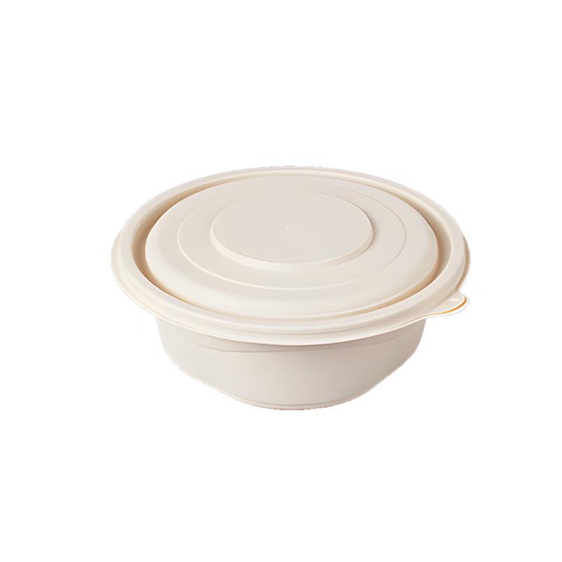Yinmei Biodegradable 1500ml Round Meal Box