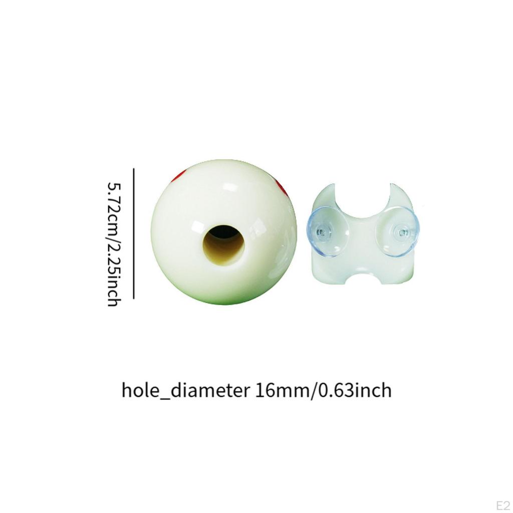 Billiards Cue Ball with Hole Billiard Rod Stroke Exerciser Stable Improve Hitting Level Aiming