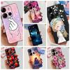 For Tecno Spark Go 2023 Case Shockproof Soft Silicone TPU Back Cover For Tecno Spark Go2023 6.56'' Cute Cartoon Girl Phone Case