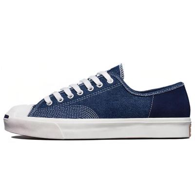 Jack Purcell lächelt Low-Top Canvas-Schuhe Unisex Marineblau
