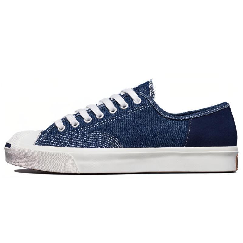 

Converse Jack Purcell smiles low-top canvas shoes unisex navy 37