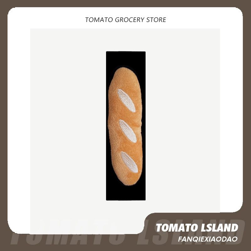 

Tomato Original Plush Baguette Car Seatbelt Shoulder Cover Personalized Car Accessory Shoulder Protector Anti-Wear Universal Single - Baguette - Black Shoulder Cover