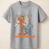 Rocky and Bullwinkle Moose and Squirrel Retro Comedy Scene Unisex T Shirt Unisex T-Shirt