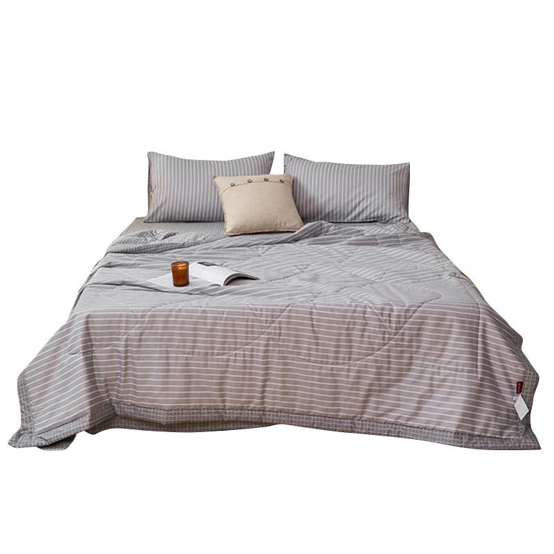 Yiyiai Cotton Striped Soybean Fiber Summer Quilt