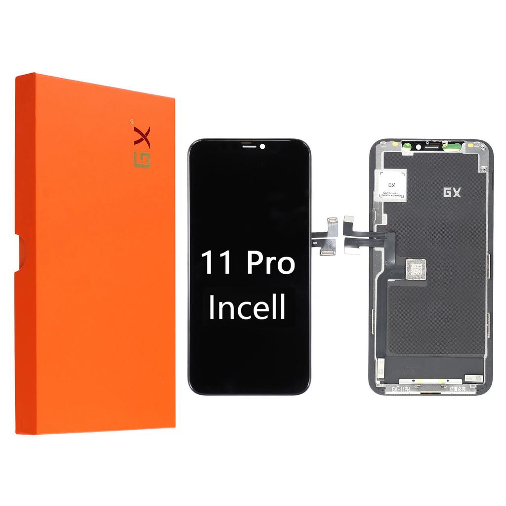 For iPhone 11 Pro Grade C LCD Screen and Digitizer Assembly Replacement Part (GX In-Cell Technology) (without Logo)
