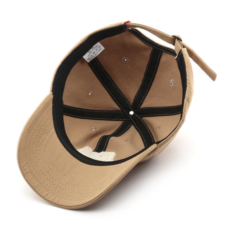 Módní výšivka Baseballová čepice Letní Venkovní nastavitelné hip-hopové čepice Bone Snapback Klobouk