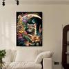 Full Diamond Embroidery Diy 5D "Animal Cat Moon" Rhinestone Pictures Decor Room Full Home Drill O4W0