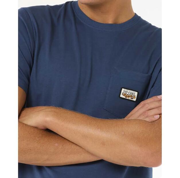 Rip Curl Surf Paradise Badge Update Short Sleeve T-Shirt