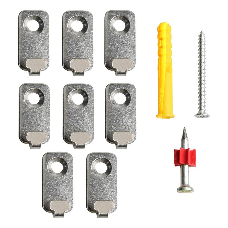 Good-12PCS Wall Mount Hooks, Stainless Steel Hook, Heavy Duty Single Hole Hanger, Mini Hook