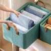 Foldable Fabric Clothing Storage Basket