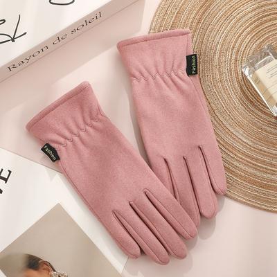 Winter Gloves Touchable Screen Flip Finger Touch Screen Gloves Windproof Warm Full Finger Gloves Girls