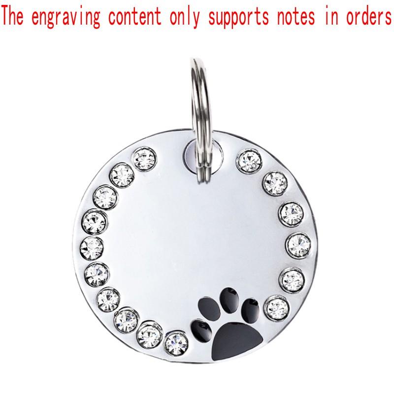 Hundemarke Personalisierte Haustier Katze Welpe ID-Marken Kostenlos Graviert Kundenspezifische Hundehalsband Halskette Verlustsichere Namens-Adressanhänger Knochenanhänger