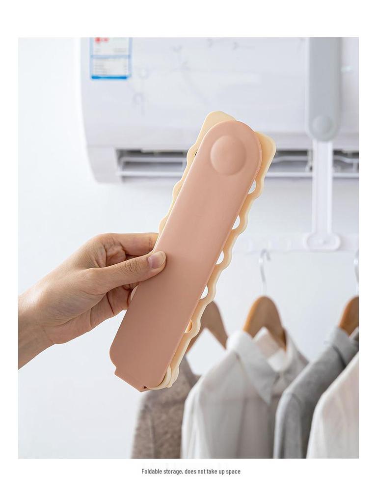 Foldable Portable Clothes Hanger - Space-Saving, Multi-functional Drying Rack for Travel, Business Trips, Dorms, and More