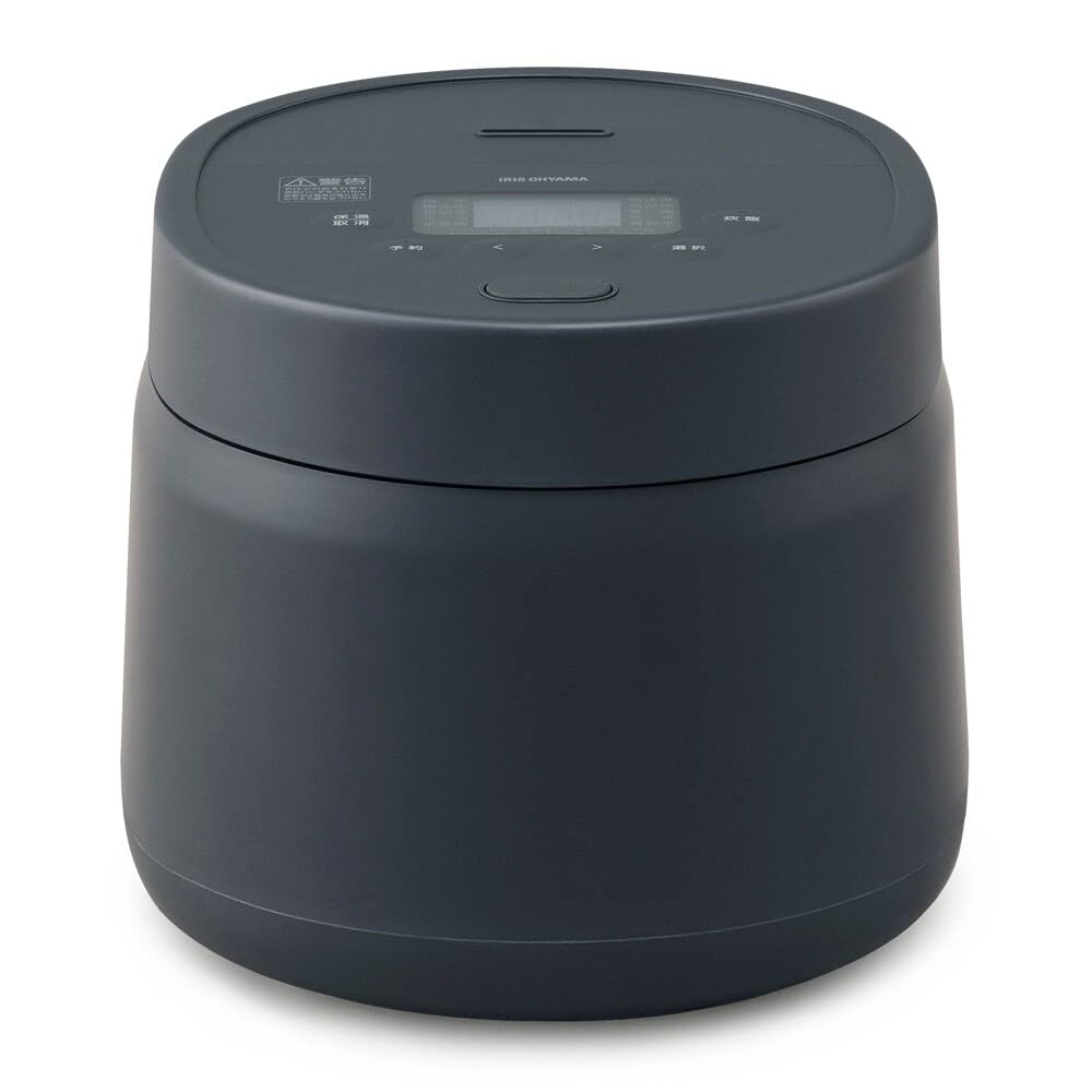 Iris Ohyama Jar Rice Cooker, 5.5 Cups, SHK-NR110-HA, Ash