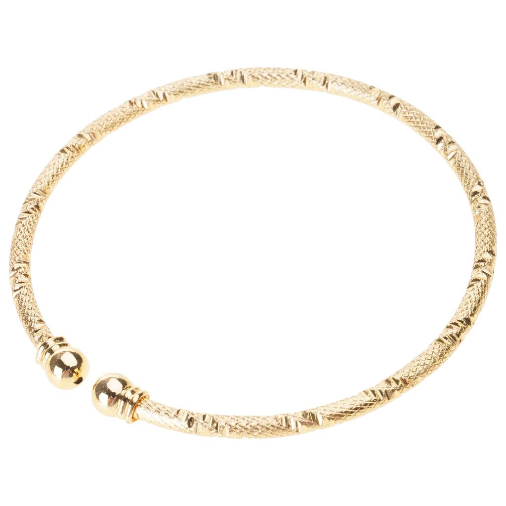 Modern Punk Bracelet Bridal Bracelets Geometric Arm Bracelet Wrist Jewelry Alloy Texture Present for Women and Girls