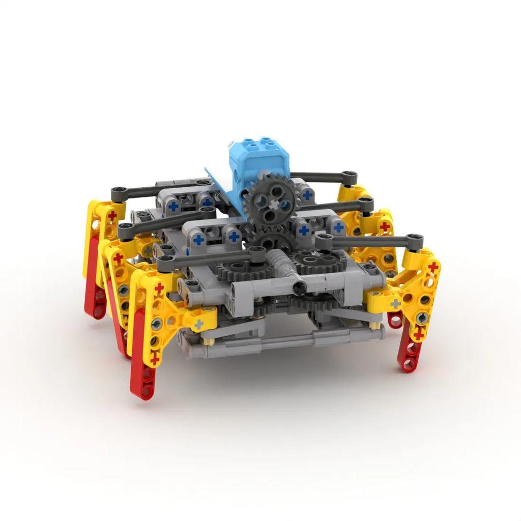 Stem Robotic Moc Hexapod Spider Robot Construction Blocks Educational Diy Toys Six Legged Spider Model Blocks Kids Gifts