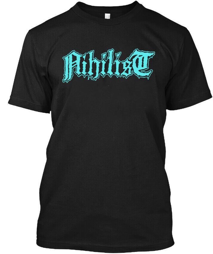 

New Popular! Nihilist Swedish Music Graphic Art Classic Logo T-Shirt Size S-5XL Unisex T-Shirt S