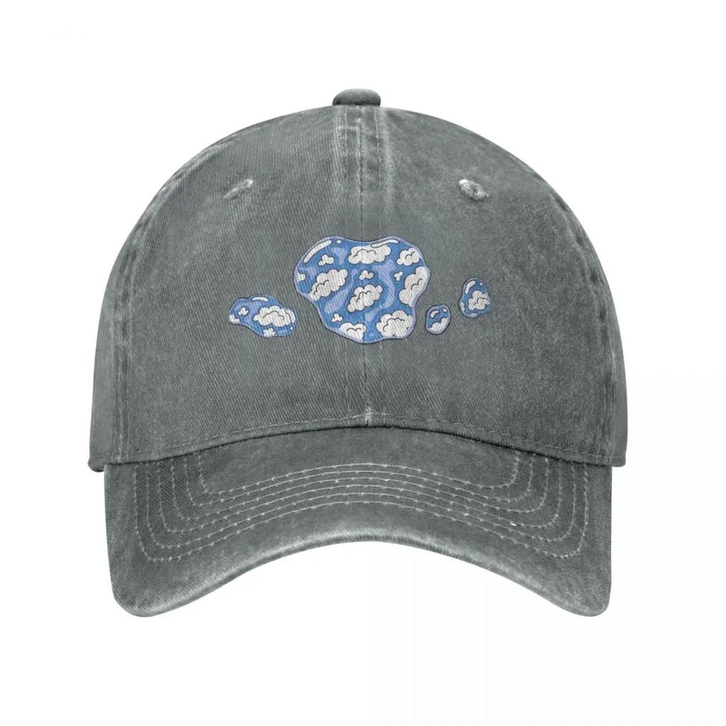 Puddle Clouds Baseball Cap Sunhat Dropshipping Anime Ball Cap Unisex Womens